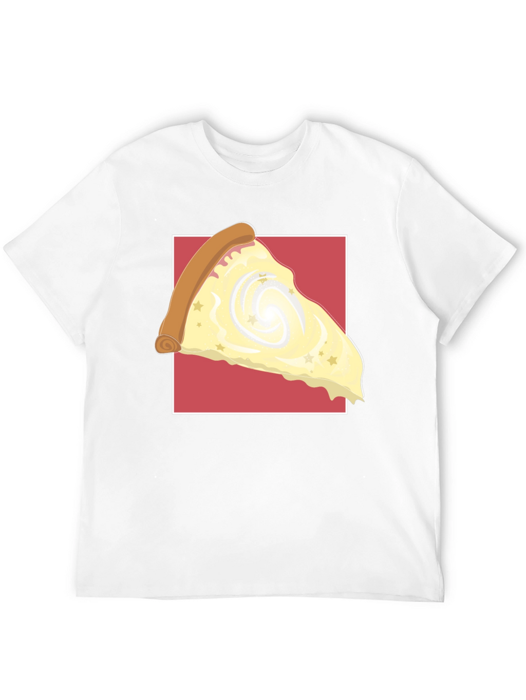 Galaxy Pizza Slice Graphic Tee