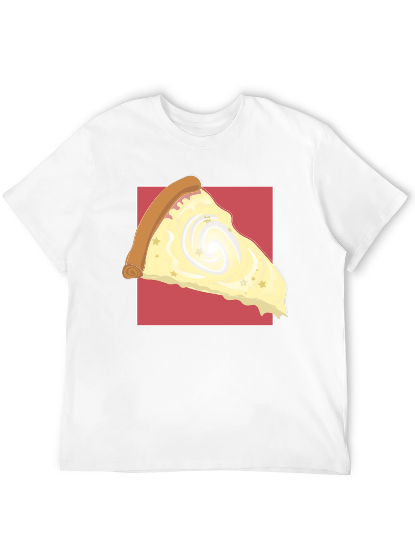 Galaxy Pizza Slice Graphic Tee
