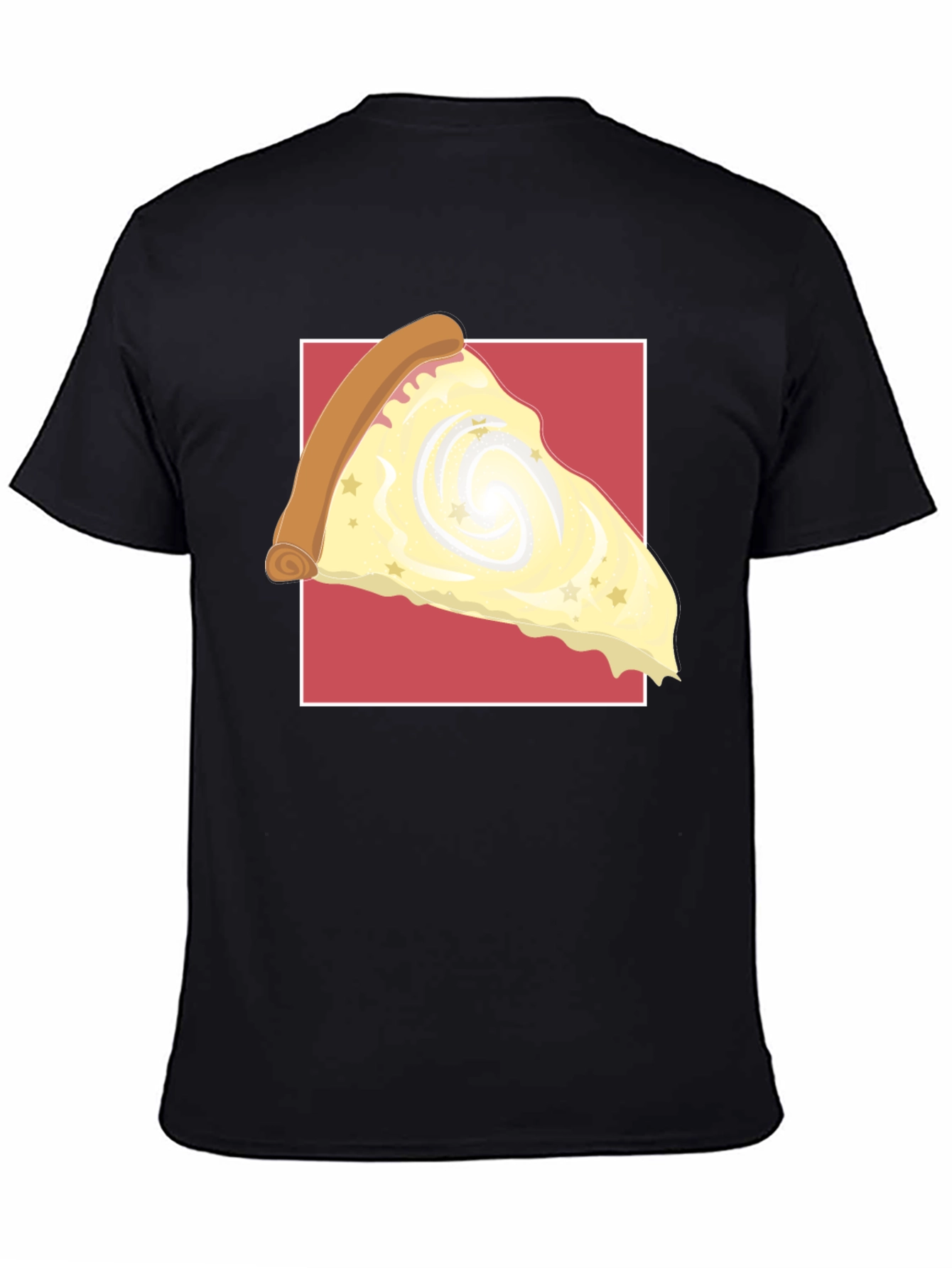 Galaxy Pizza Slice Graphic Tee