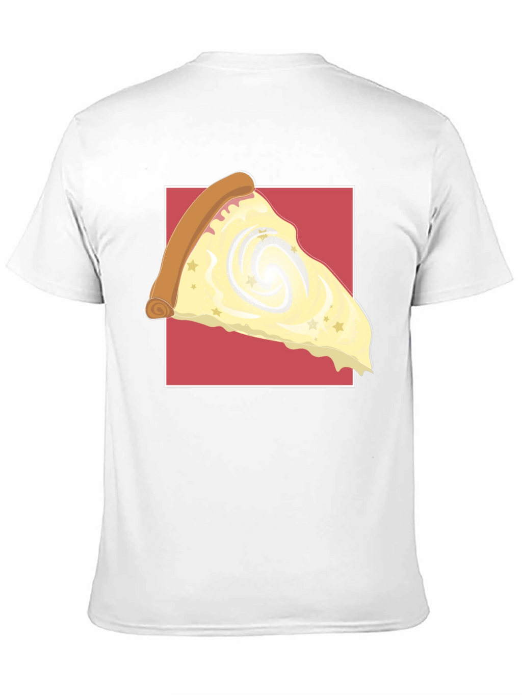 Galaxy Pizza Slice Graphic Tee