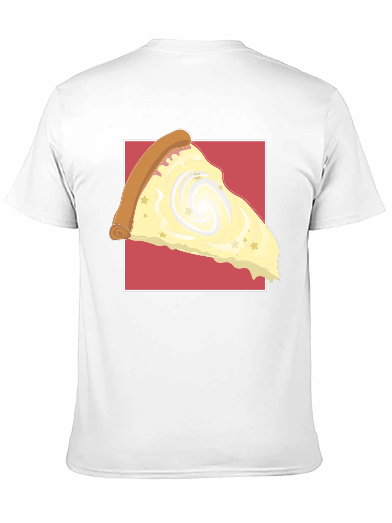 Galaxy Pizza Slice Graphic Tee