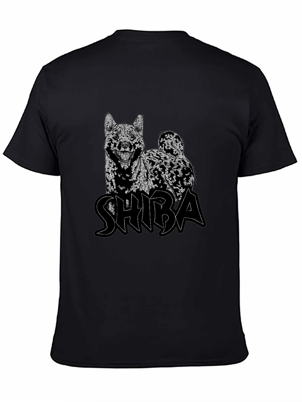 Shiba Dog Graphic T-Shirt - Cool Design