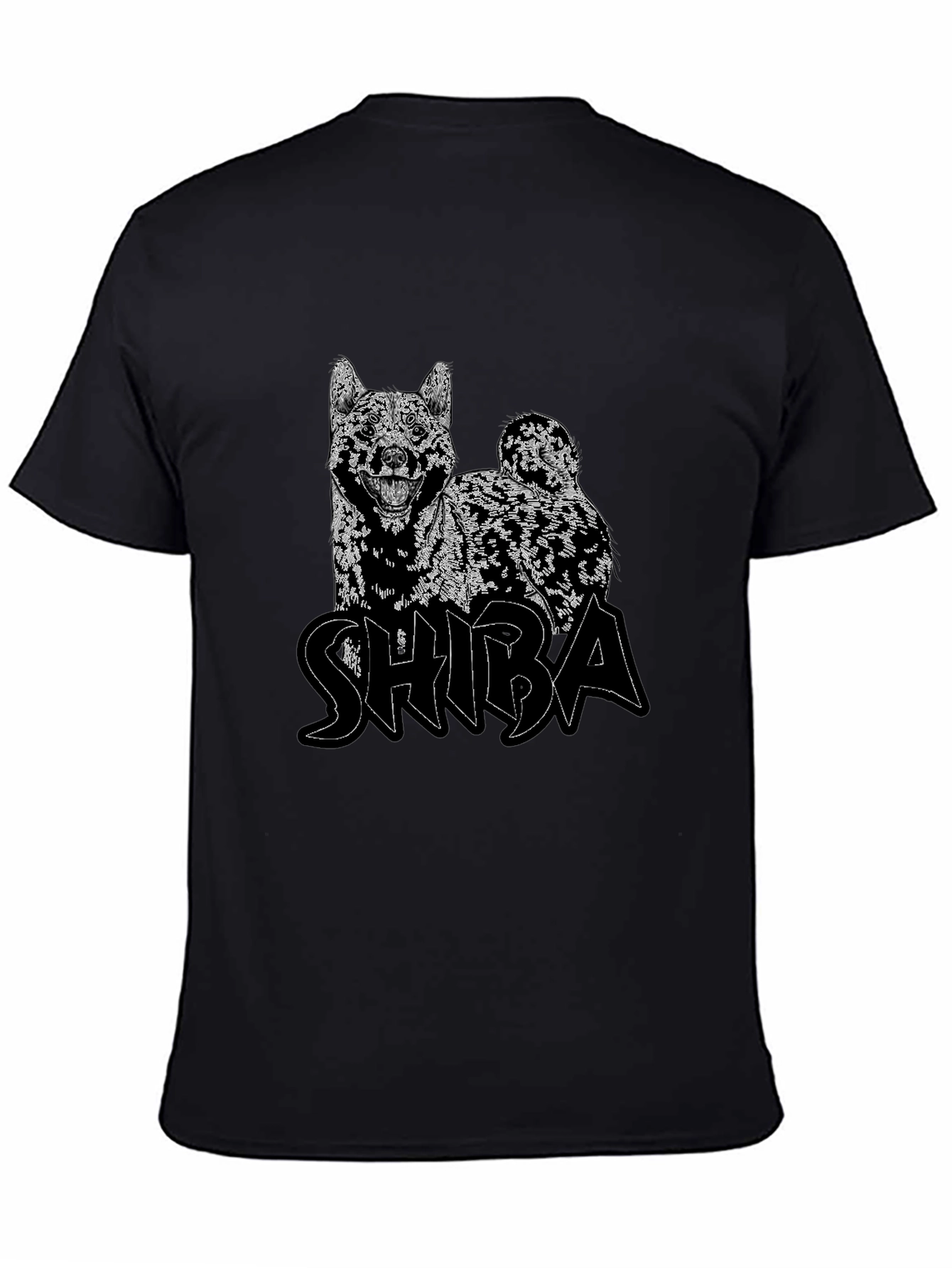 Shiba Dog Graphic T-Shirt - Cool Design
