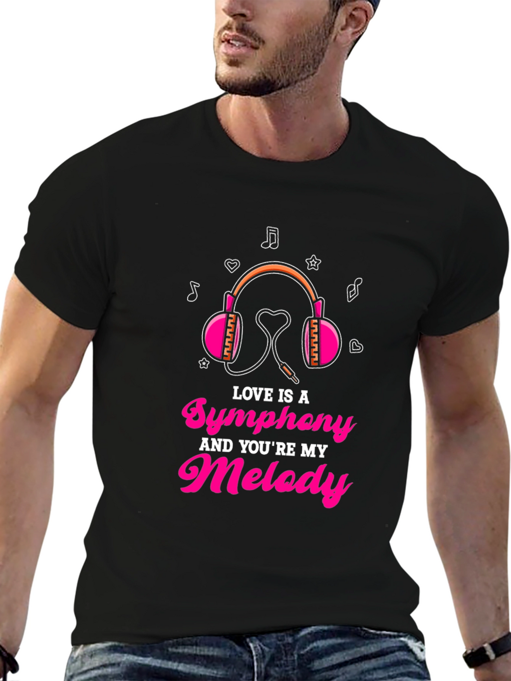 Love Symphony Melody Graphic Tee