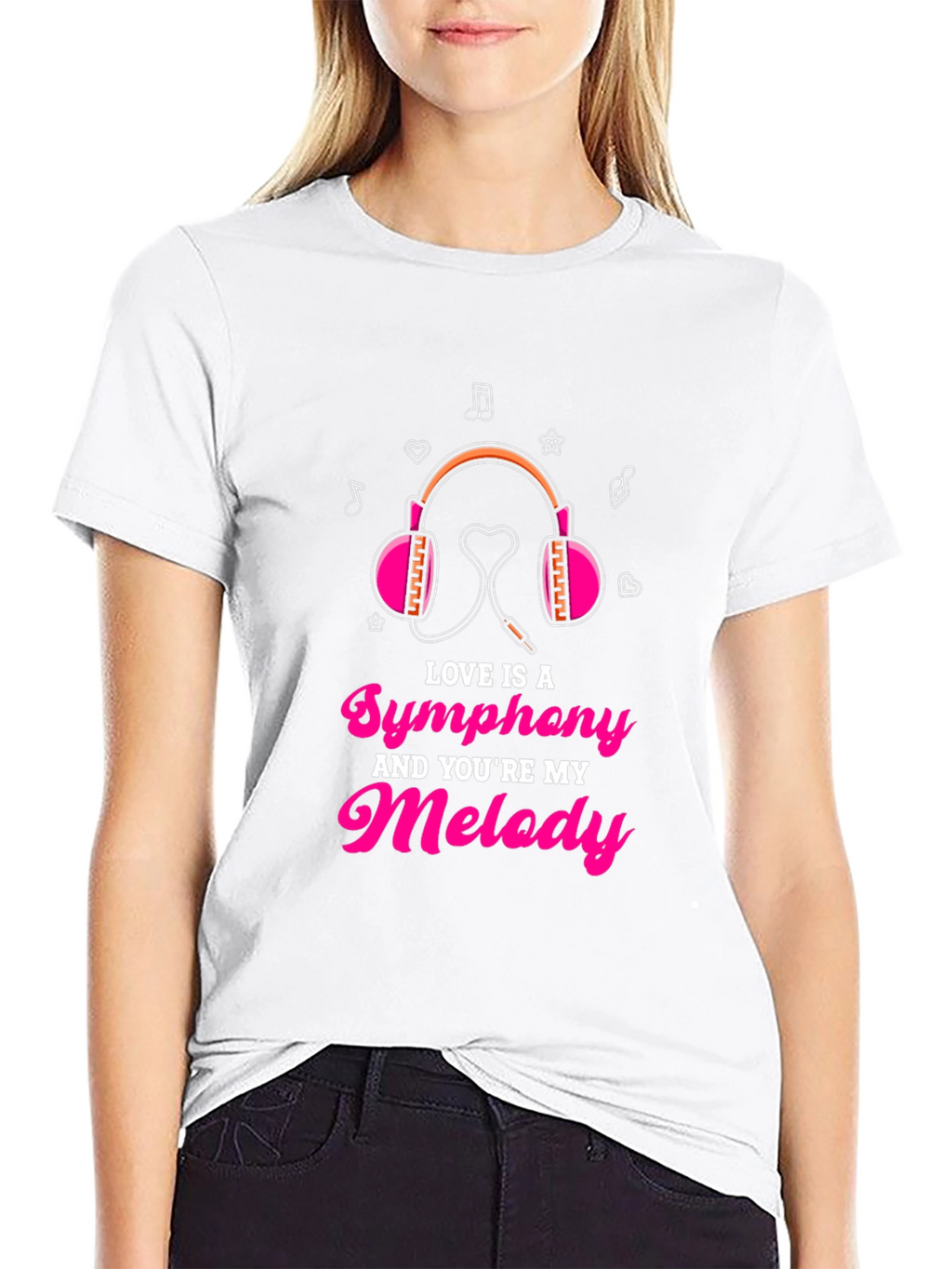 Love Symphony Melody Graphic Tee