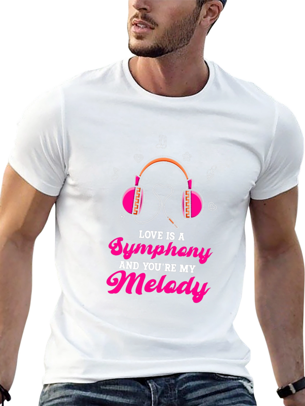 Love Symphony Melody Graphic Tee