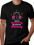 Love Symphony Melody Graphic Tee