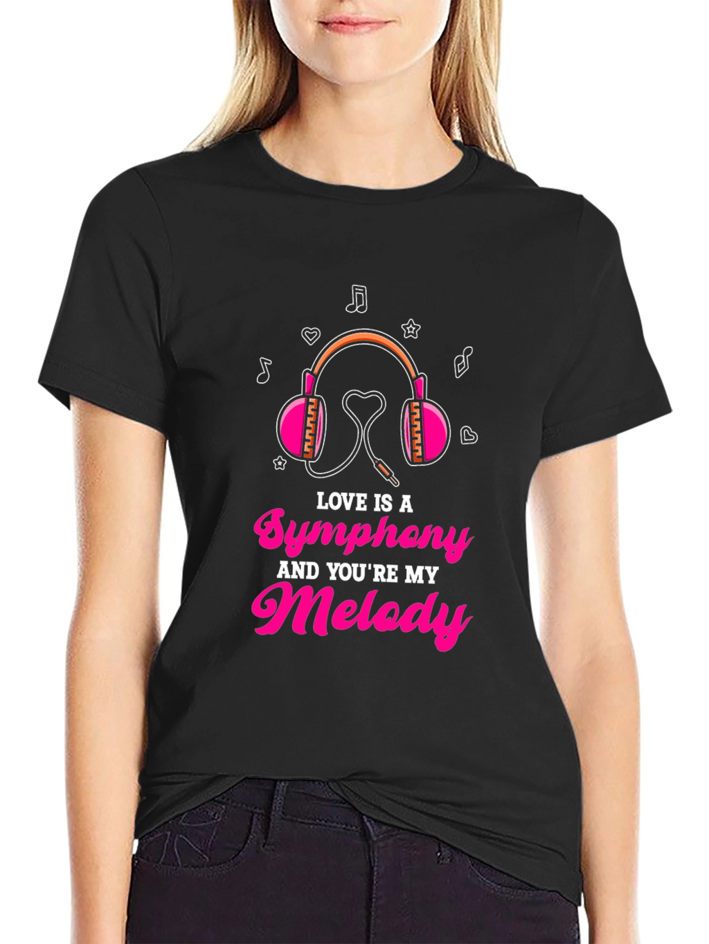 Love Symphony Melody Graphic Tee
