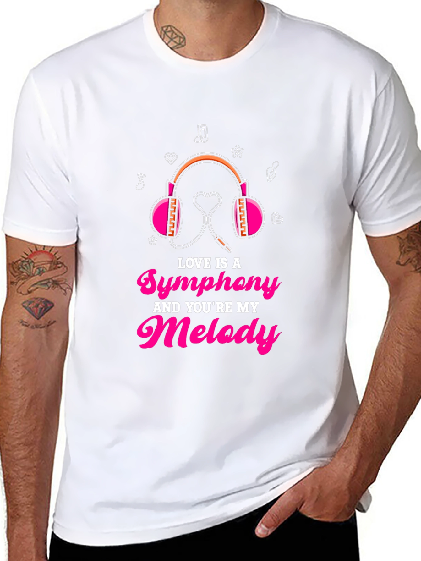Love Symphony Melody Graphic Tee