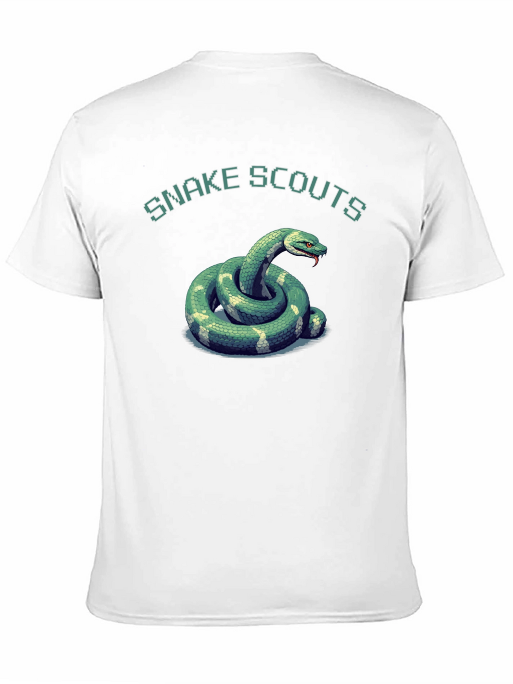 Snake Scouts Graphic T-Shirt - Black Cotton Tee