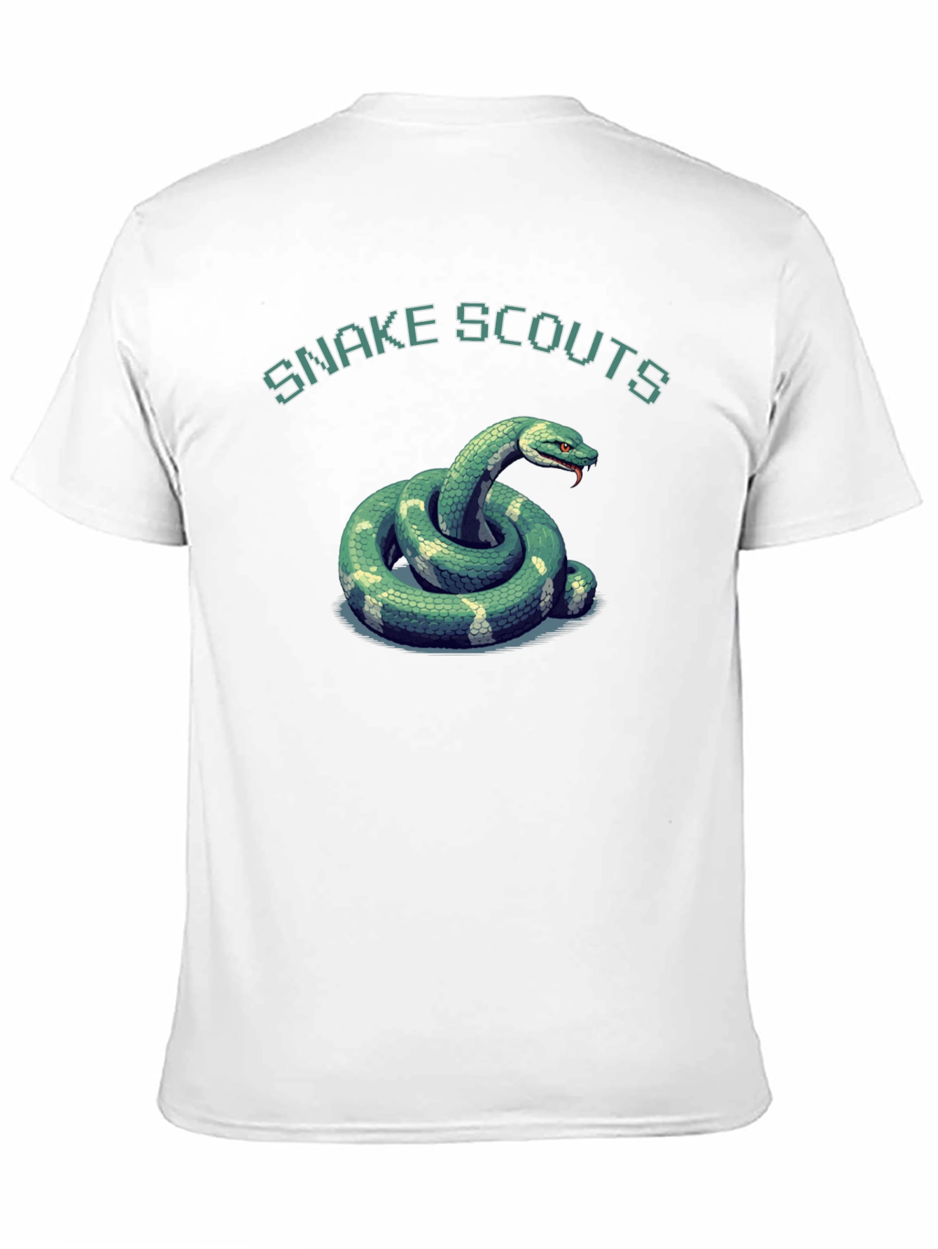 Snake Scouts Graphic T-Shirt - Black Cotton Tee
