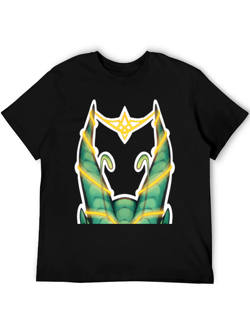 Graphic Tee: Enchanted Horned Crown Design