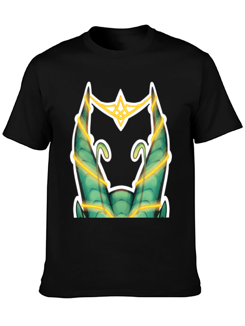 Graphic Tee: Enchanted Horned Crown Design