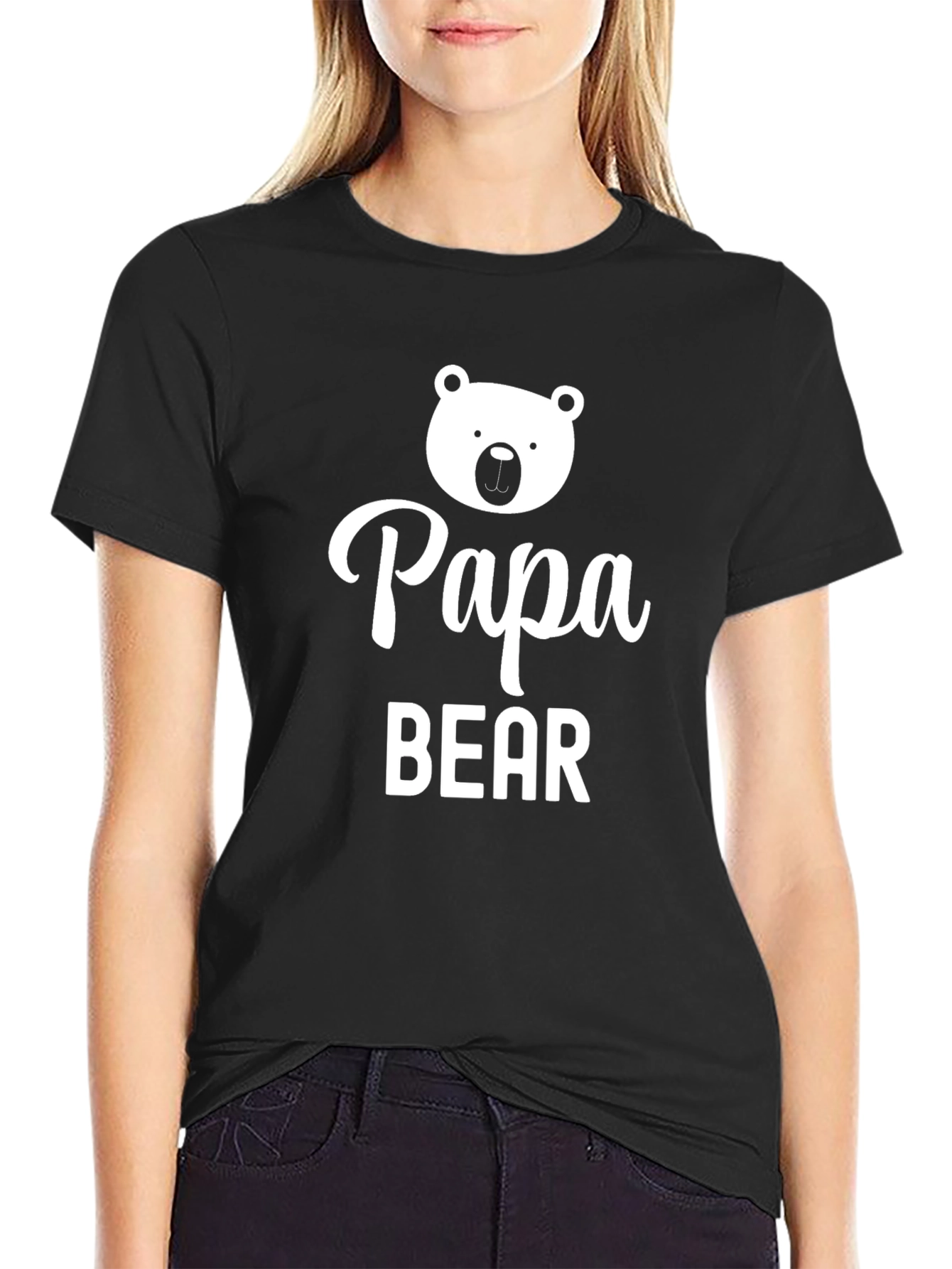 Papa Bear Graphic Tee - Fathers Day Shirt