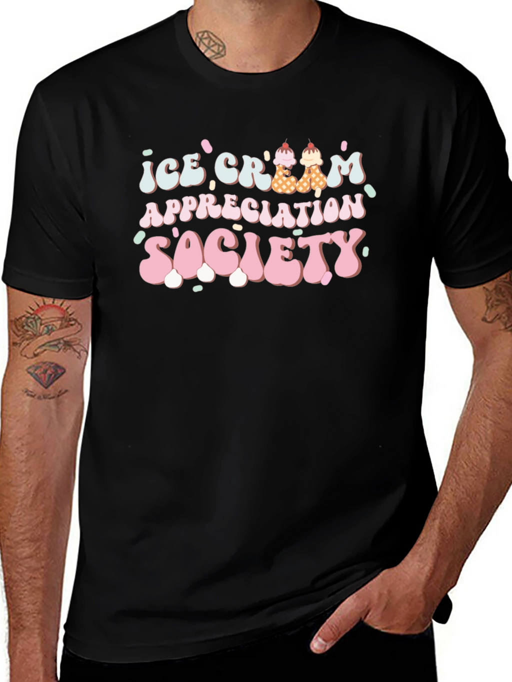 Ice Cream Appreciation Society Graphic Tee