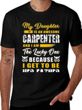 Awesome Carpenter Dad T-Shirt