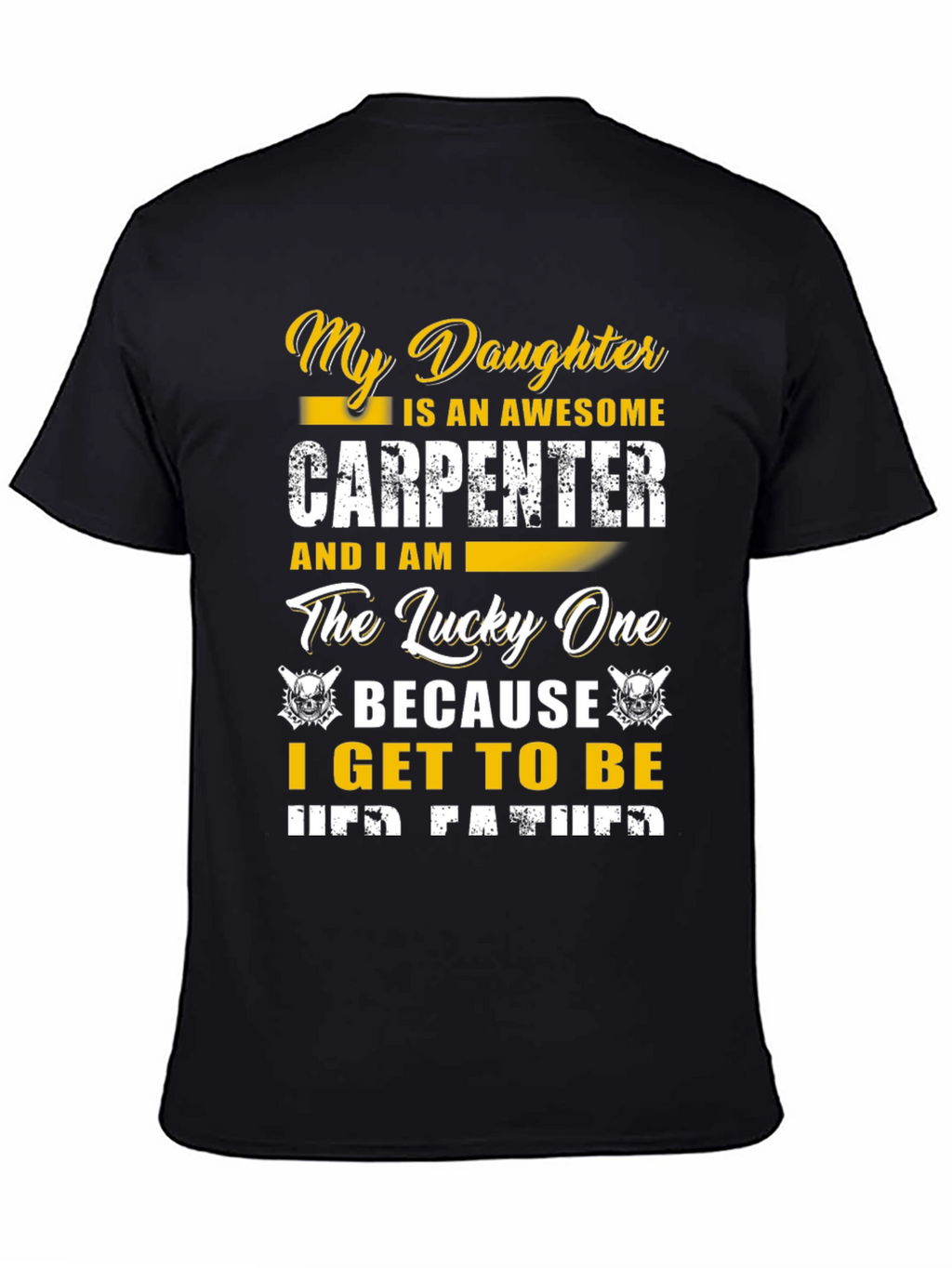 Awesome Carpenter Dad T-Shirt