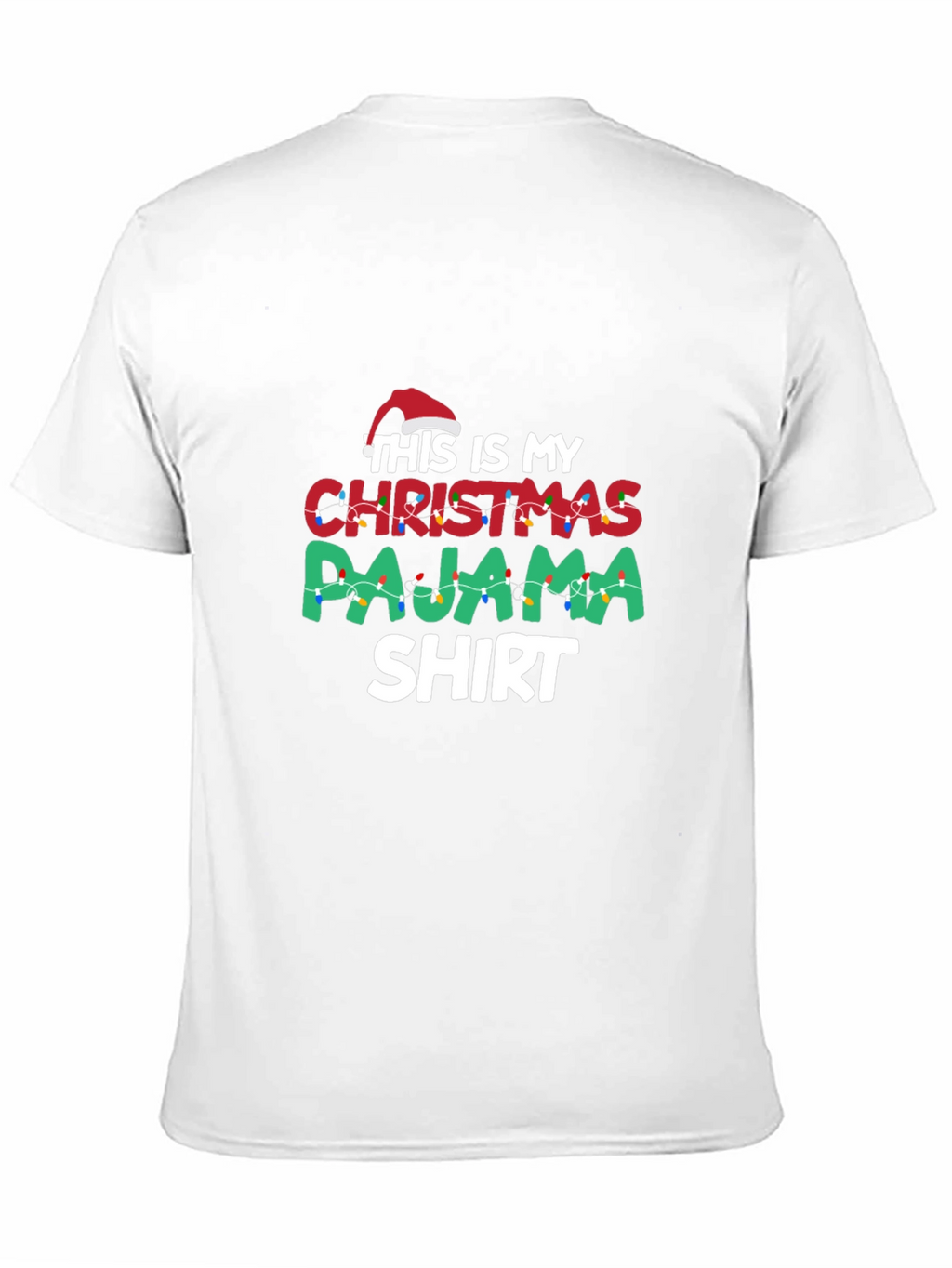 Christmas Pajama Shirt Holiday T-Shirt
