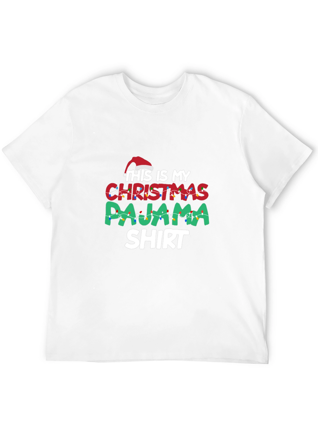 Christmas Pajama Shirt Holiday T-Shirt