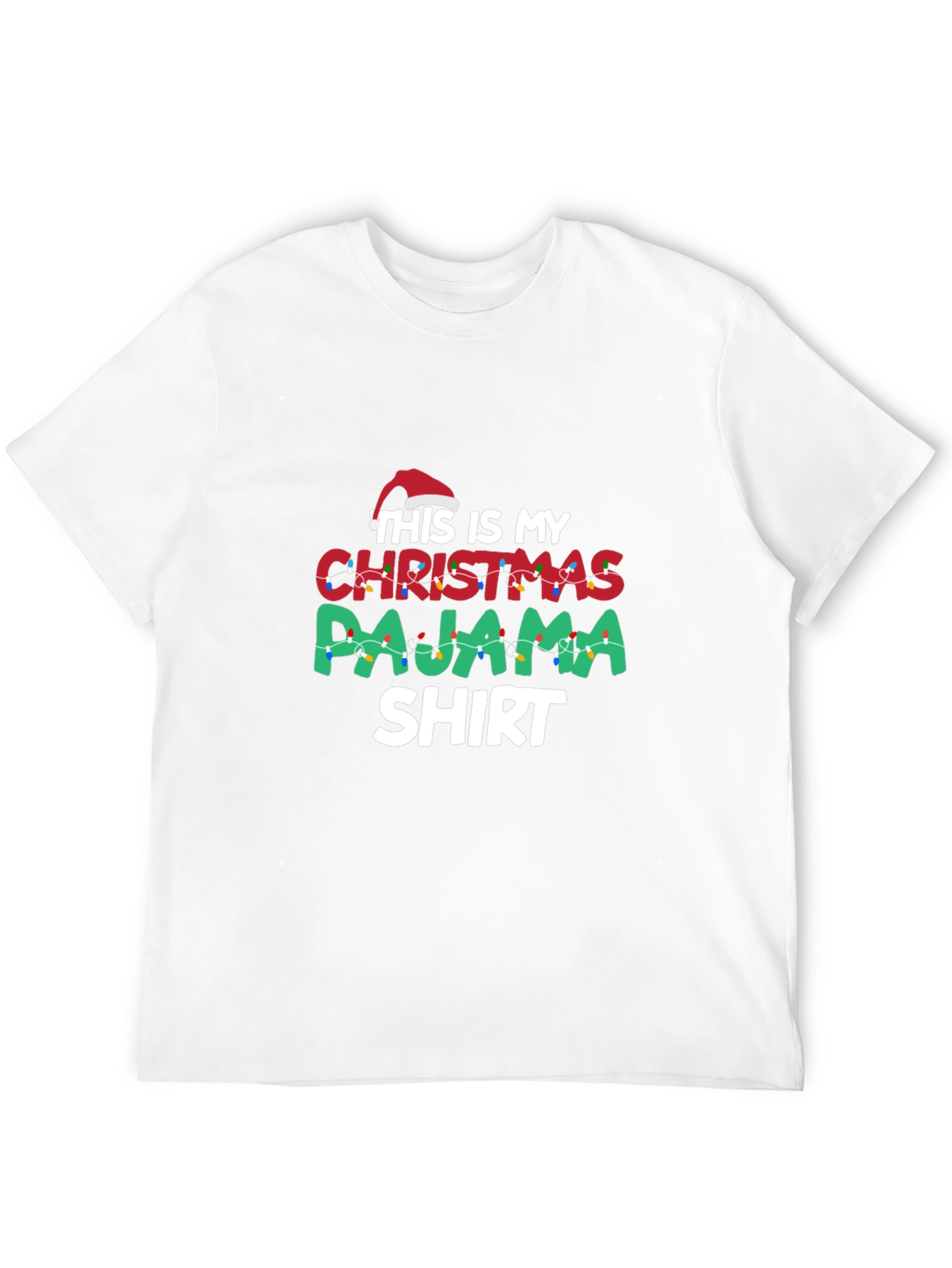 Christmas Pajama Shirt Holiday T-Shirt