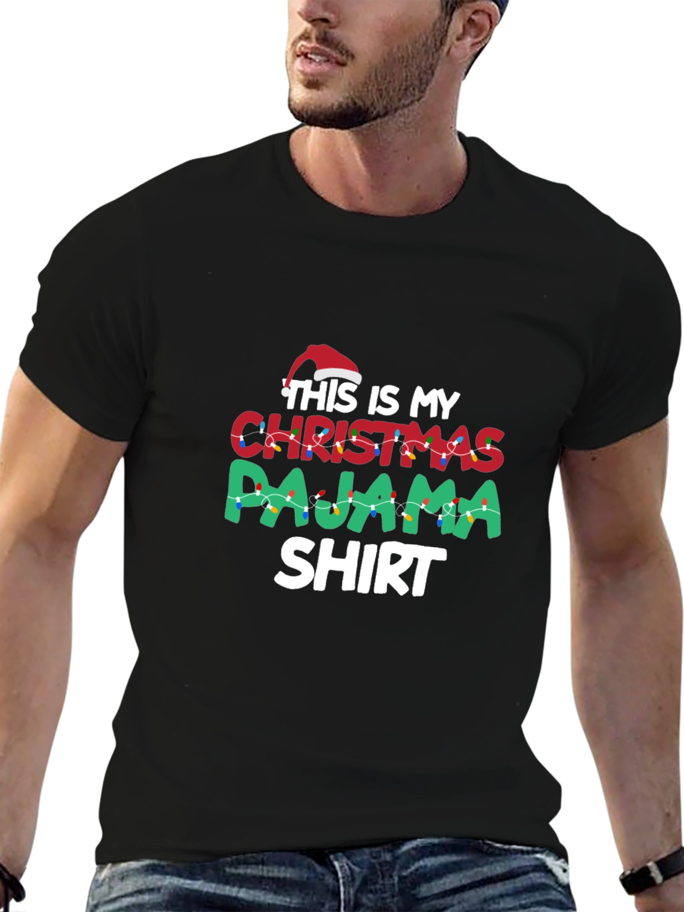 Christmas Pajama Shirt Holiday T-Shirt