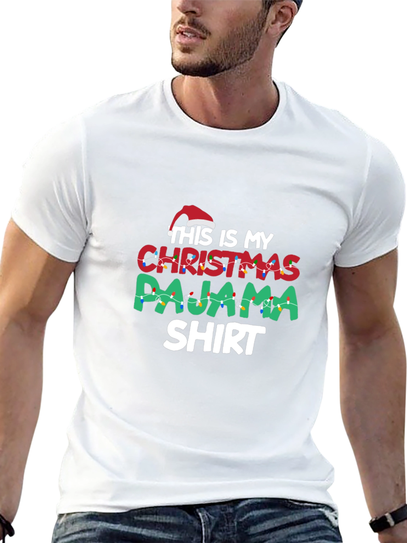 Christmas Pajama Shirt Holiday T-Shirt