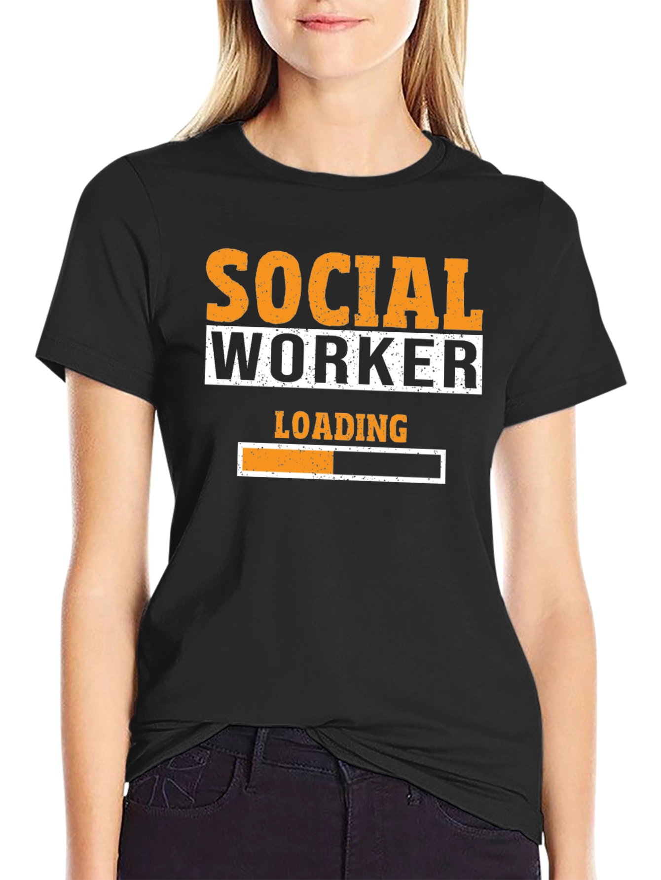 Social Worker Loading T-Shirt