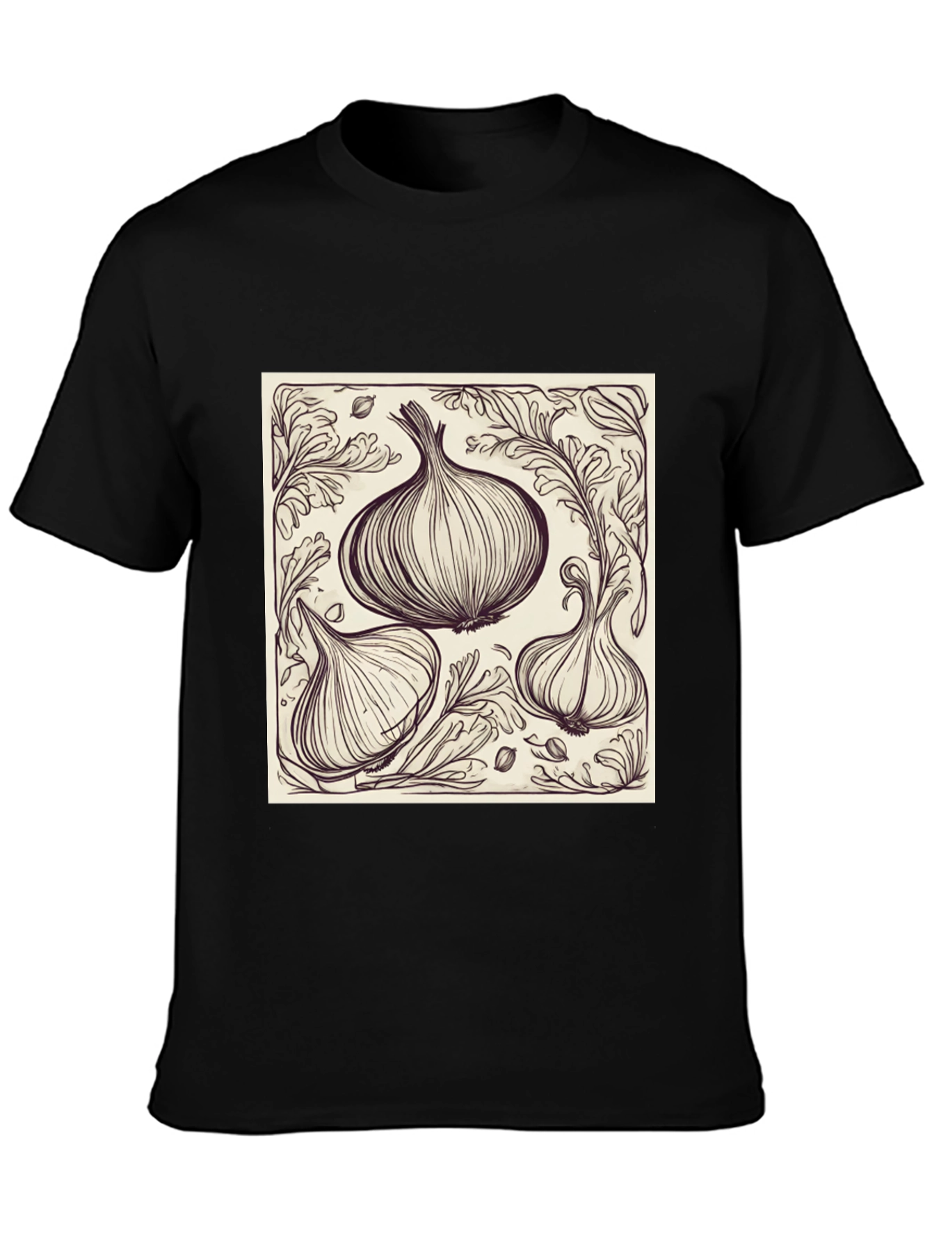 Garlic Sketch T-Shirt