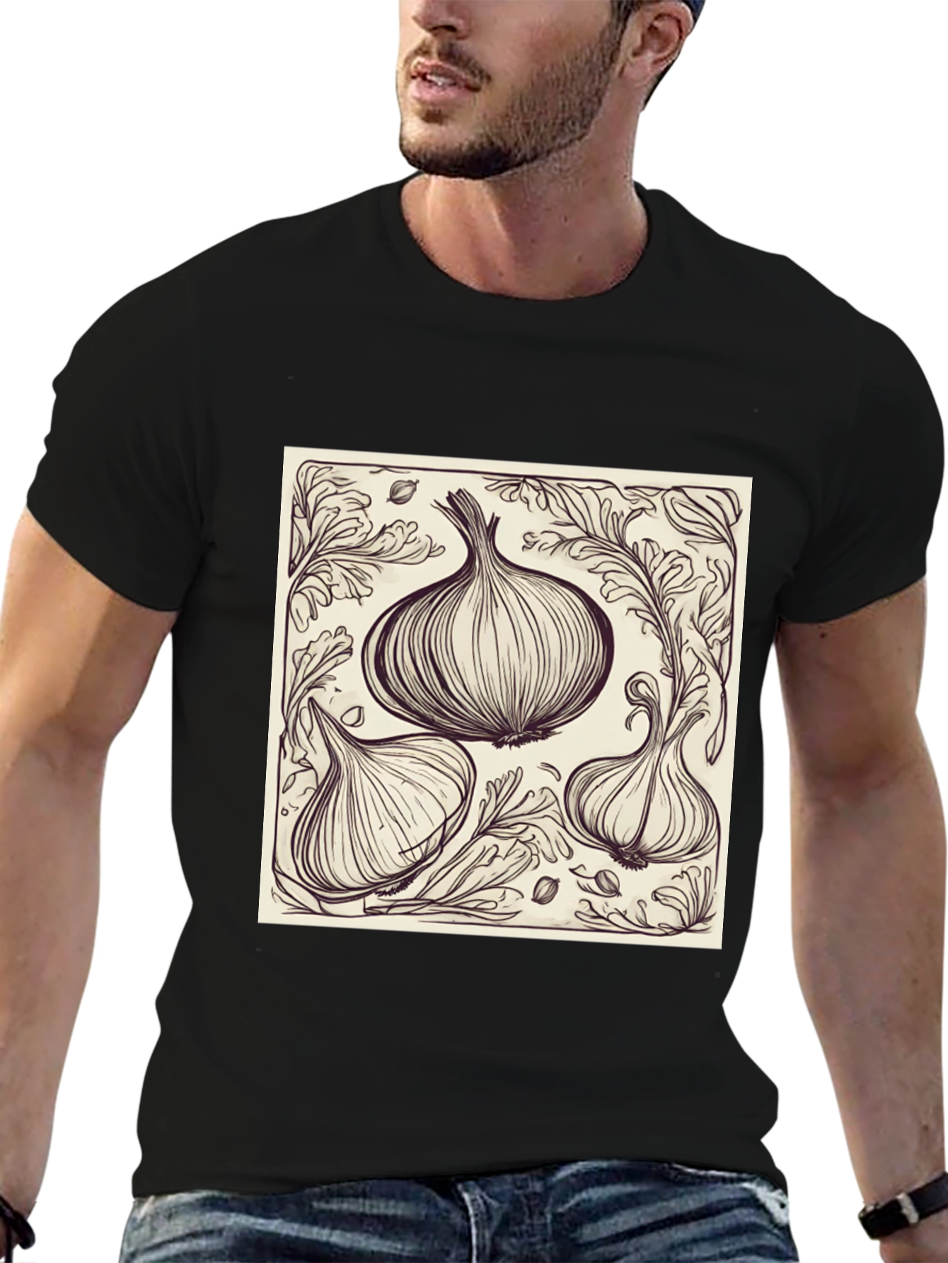 Garlic Sketch T-Shirt