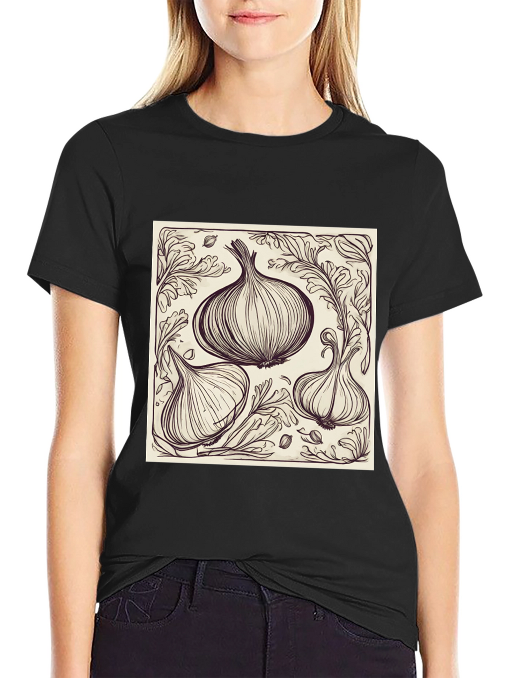 Garlic Sketch T-Shirt