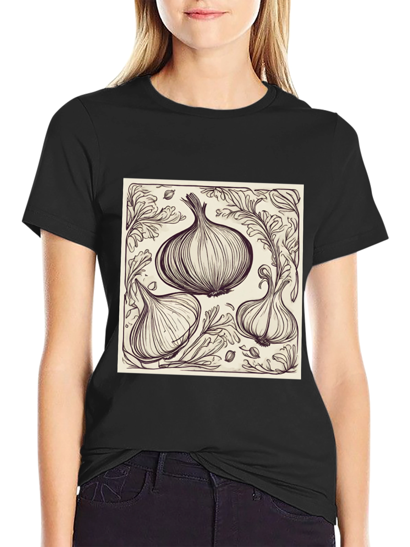 Garlic Sketch T-Shirt