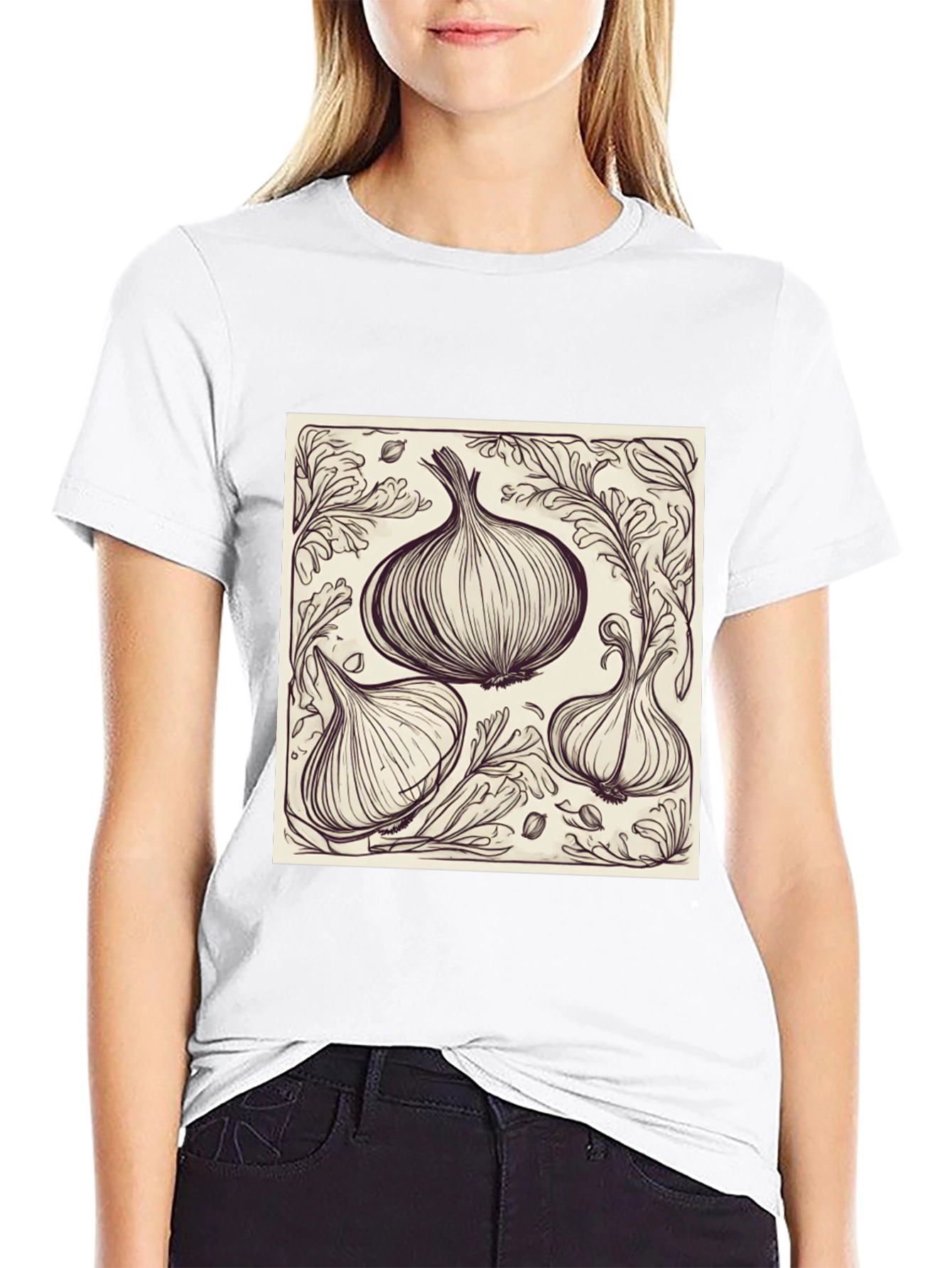 Garlic Sketch T-Shirt
