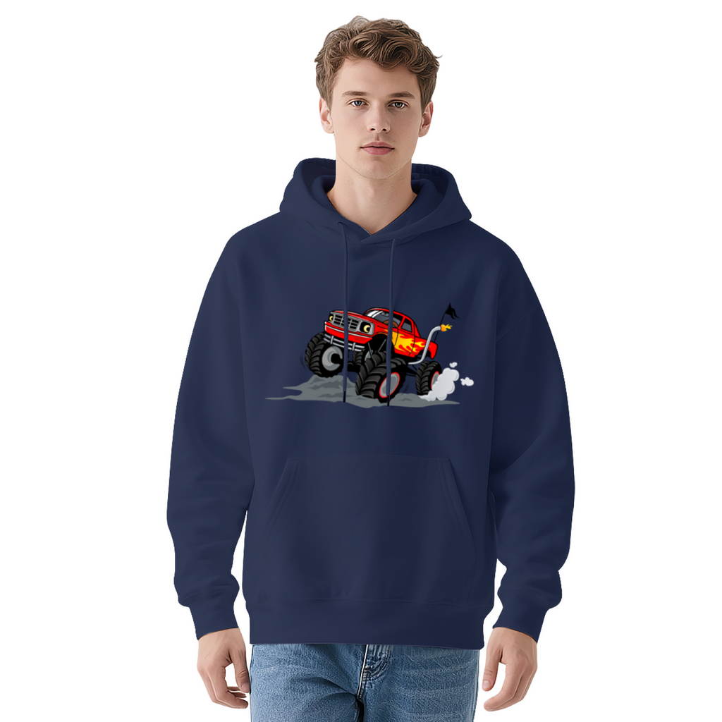 Automotive Pullover Hoodie - Bold Statement Graphic #0539