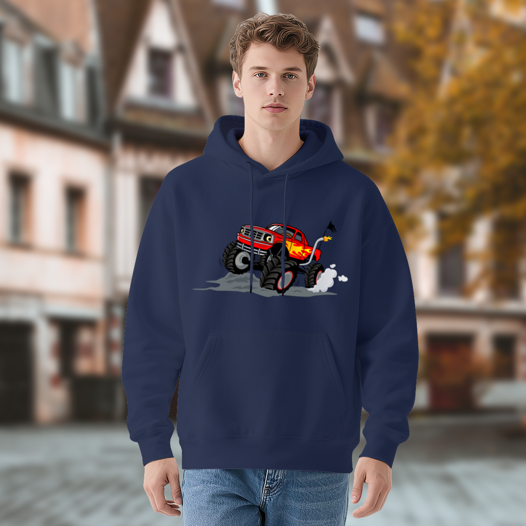 Automotive Pullover Hoodie - Bold Statement Graphic #0539