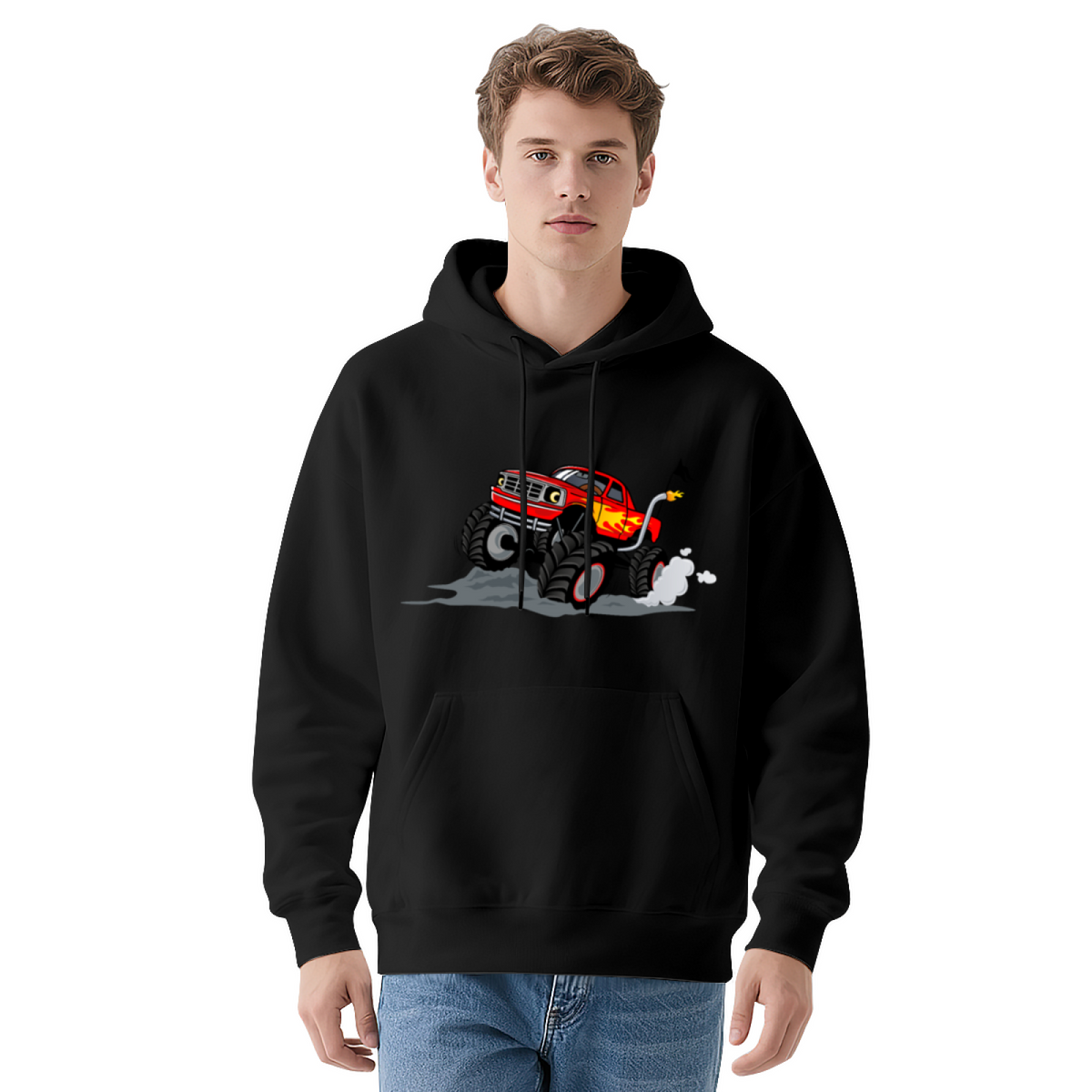 Automotive Pullover Hoodie - Bold Statement Graphic #0539