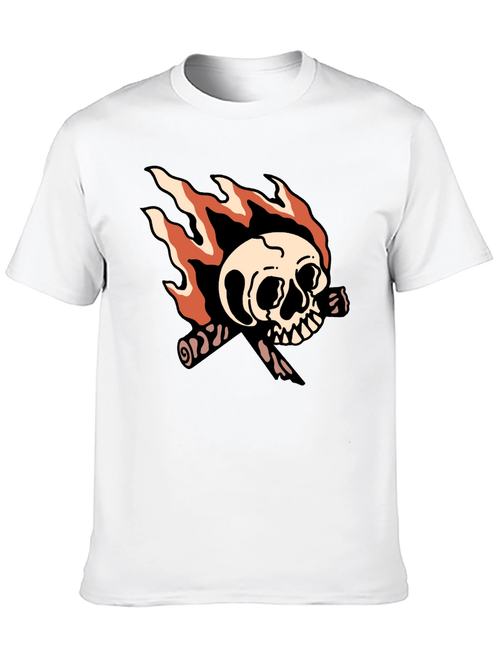 Skull & Bones Graphic T-Shirt - Black