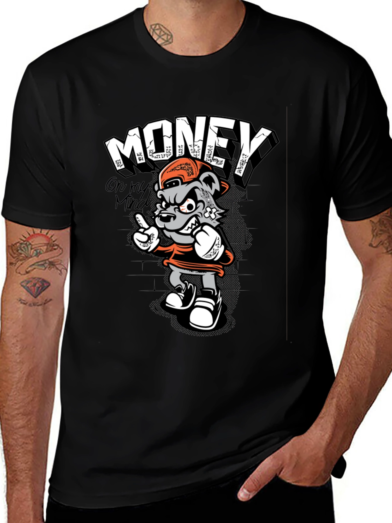 Money on My Mind Graphic Tee - Streetwear Style