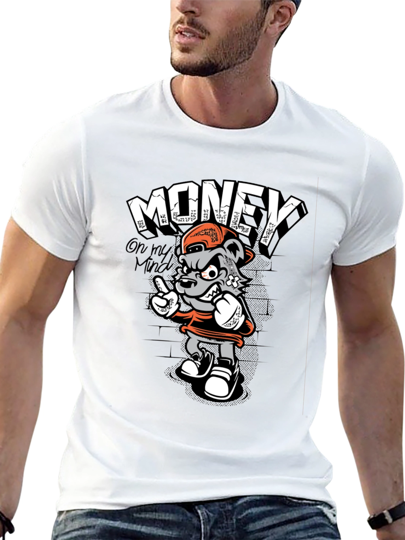 Money on My Mind Graphic Tee - Streetwear Style