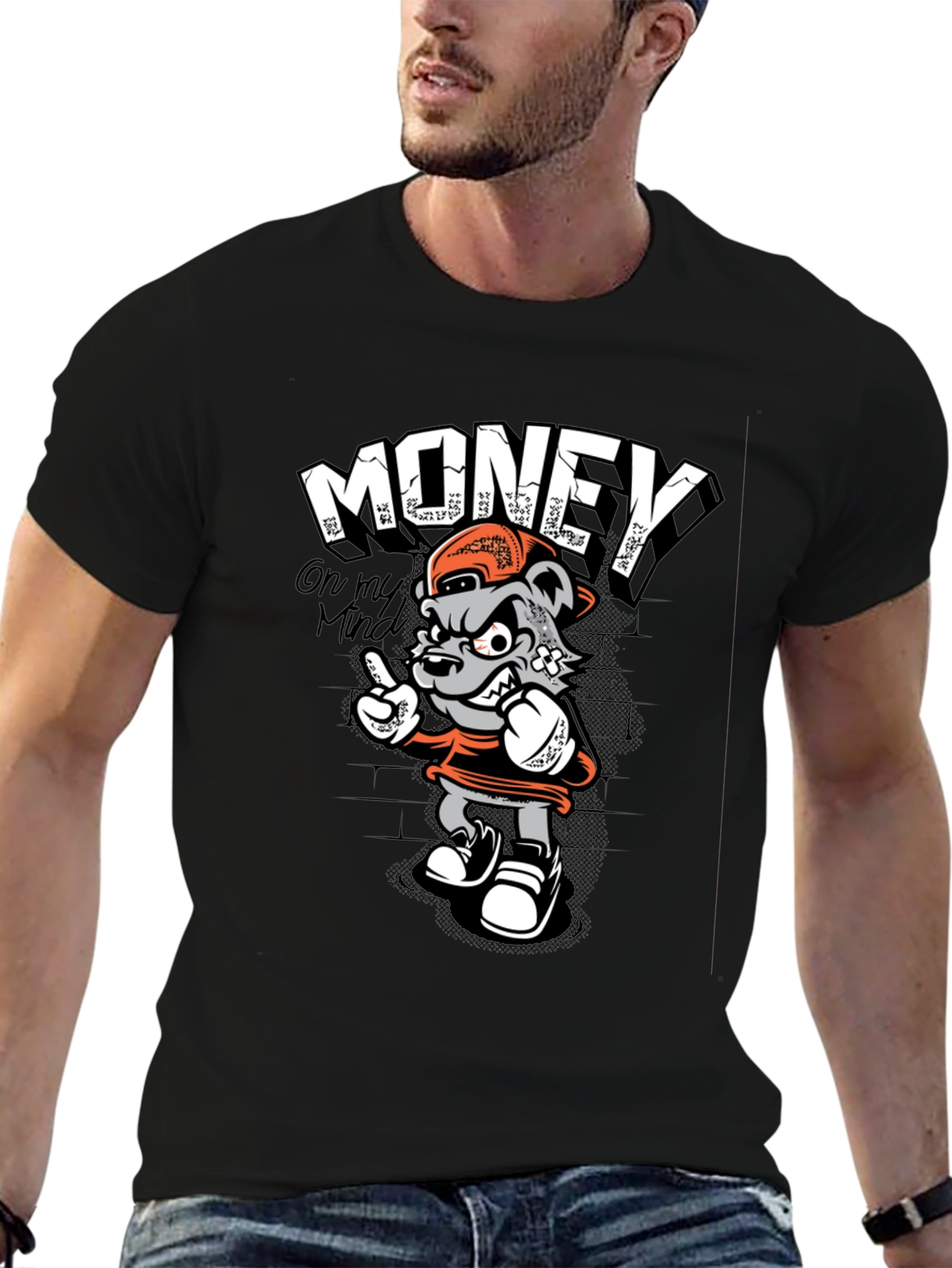 Money on My Mind Graphic Tee - Streetwear Style