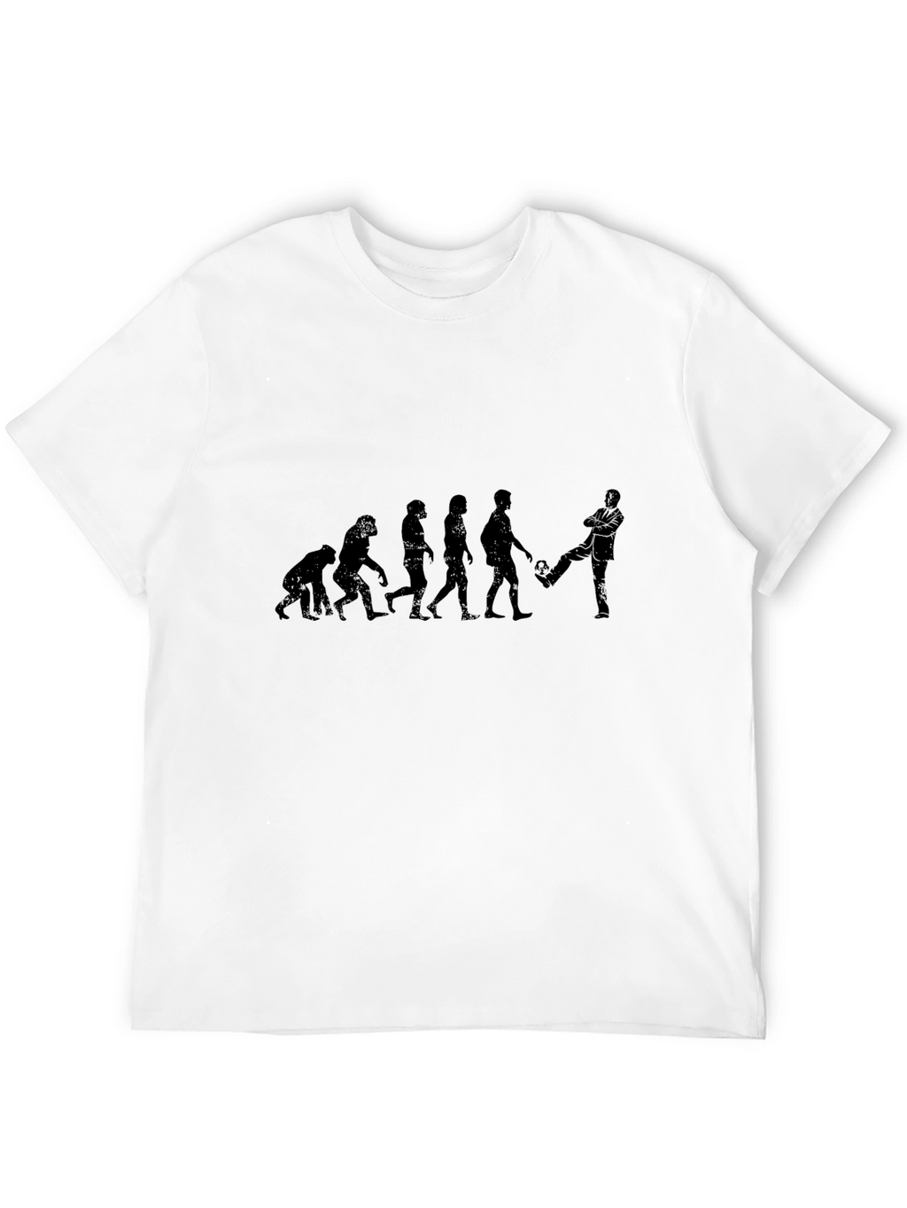 Evolution of Soccer T-Shirt - Black