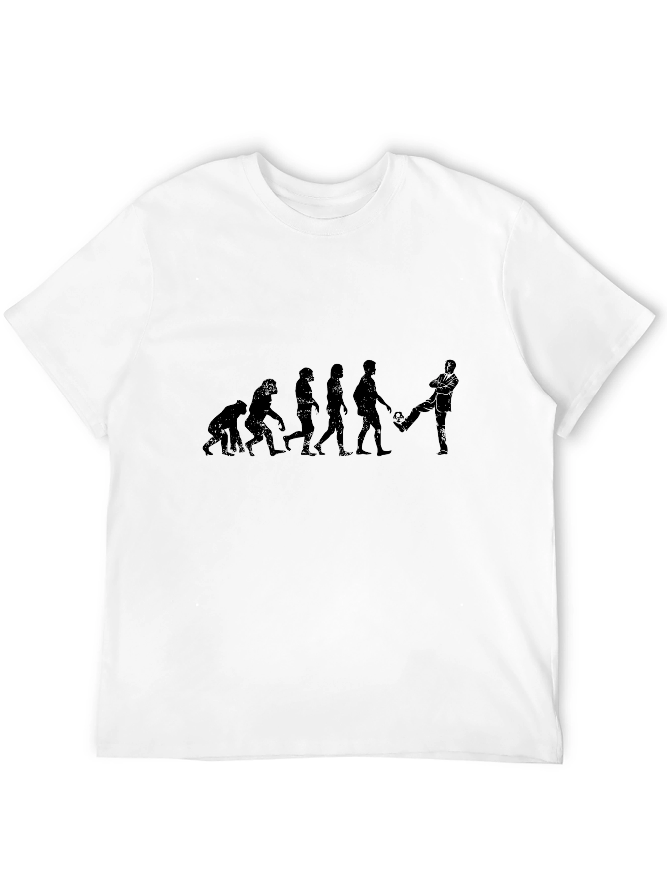 Evolution of Soccer T-Shirt - Black