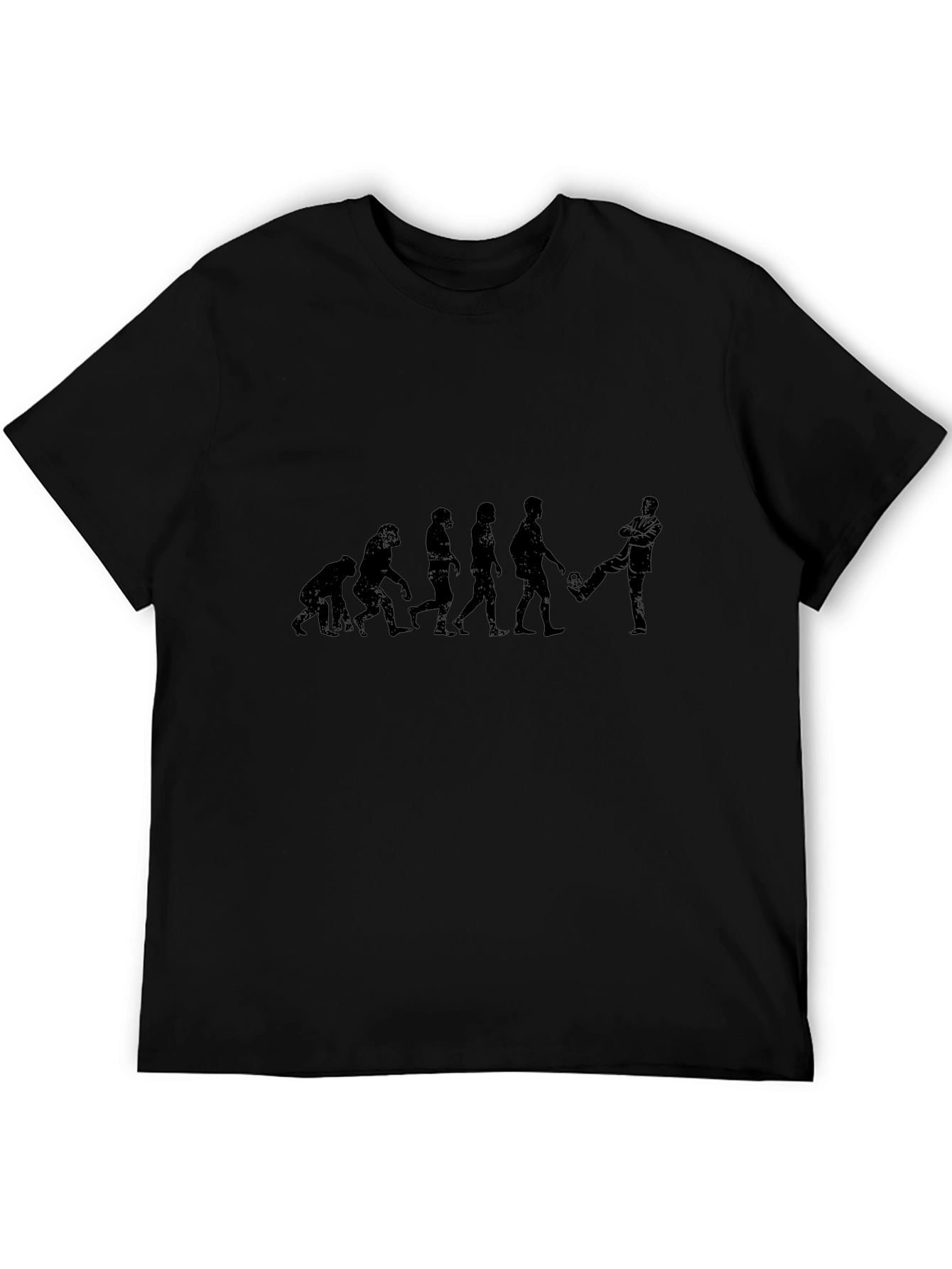 Evolution of Soccer T-Shirt - Black
