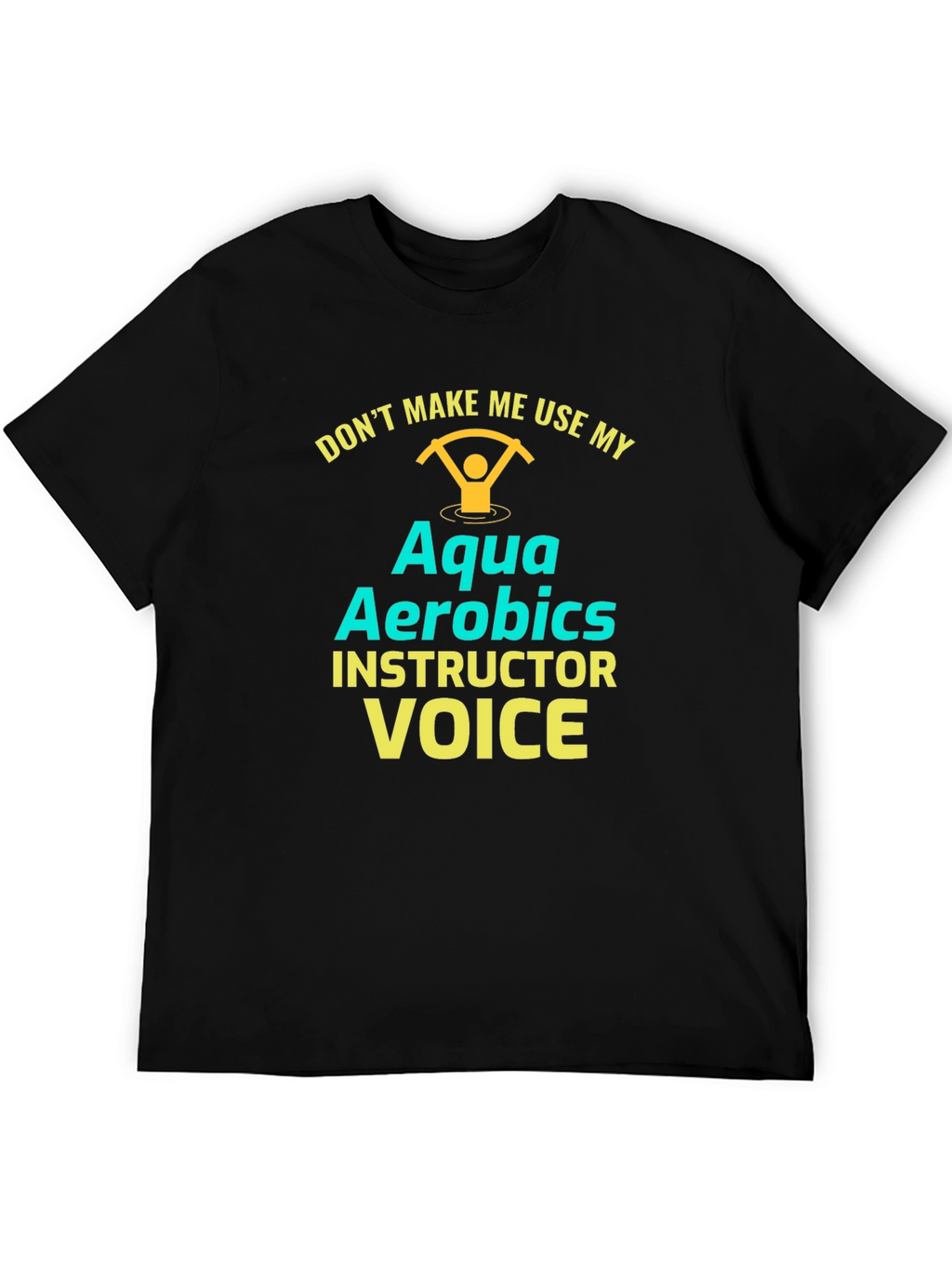 Aqua Aerobics Instructor Novelty Tee