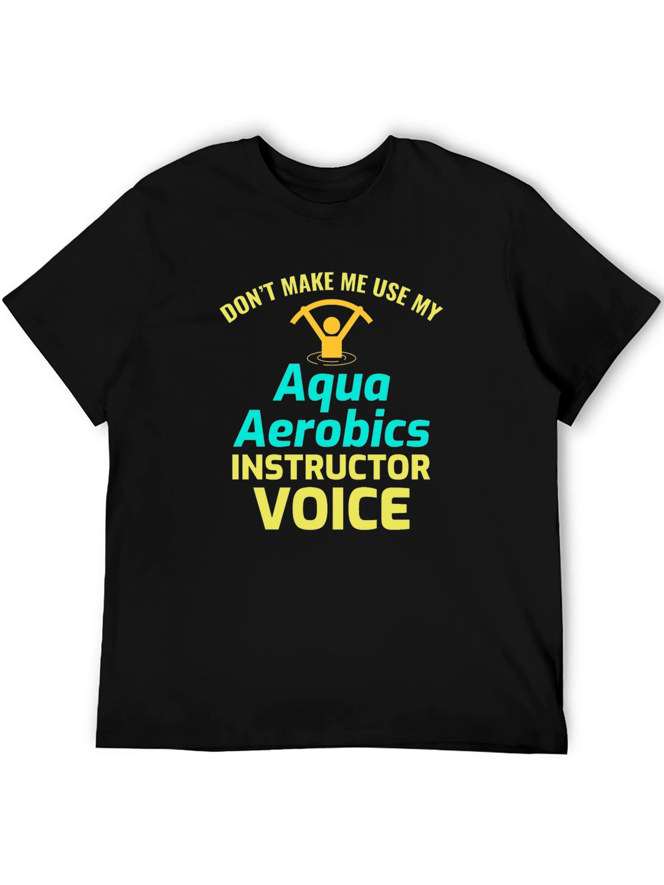 Aqua Aerobics Instructor Novelty Tee