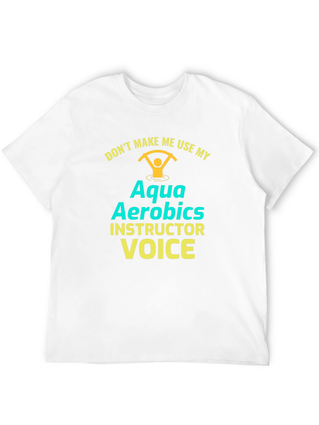 Aqua Aerobics Instructor Novelty Tee