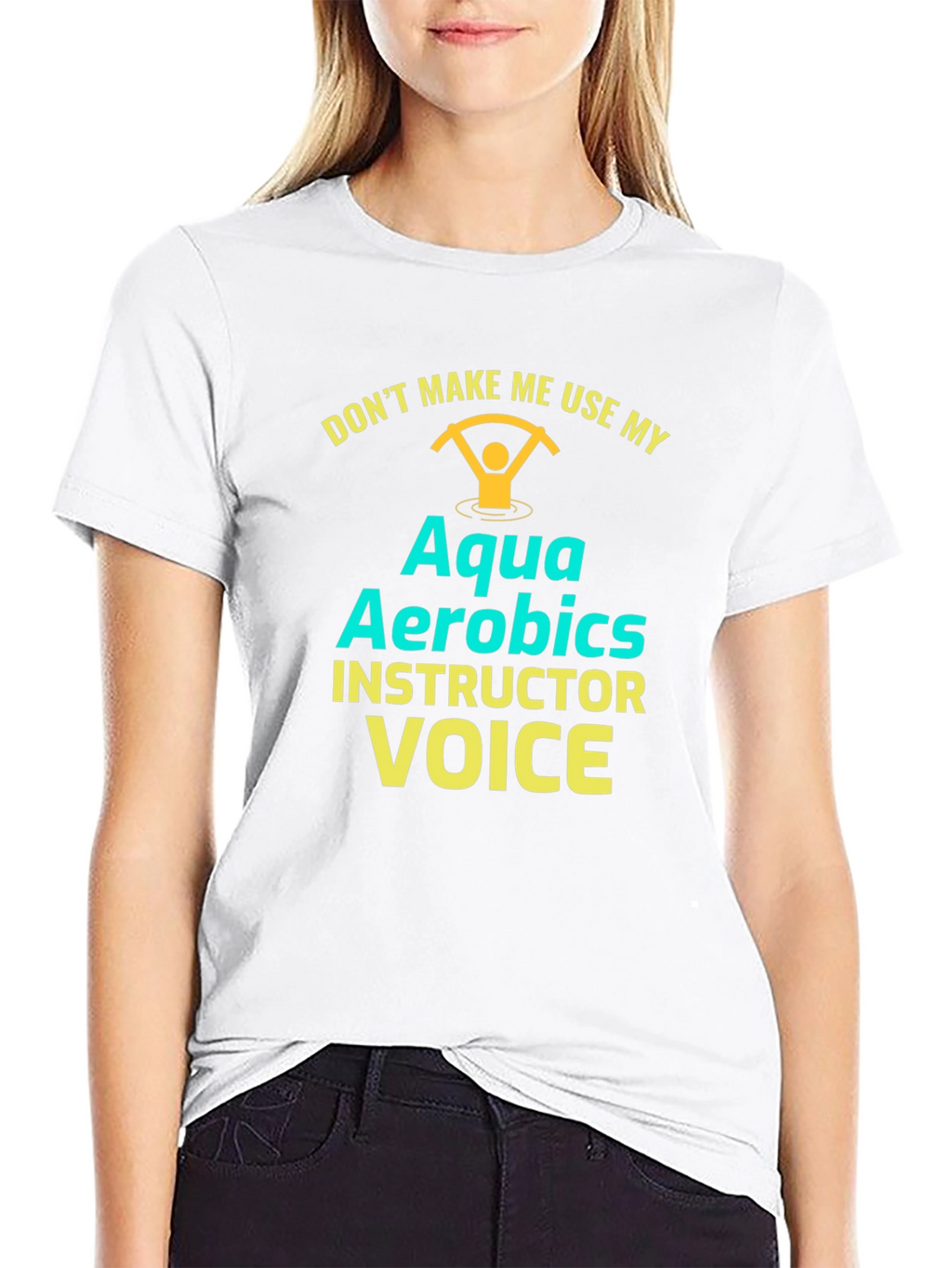 Aqua Aerobics Instructor Novelty Tee