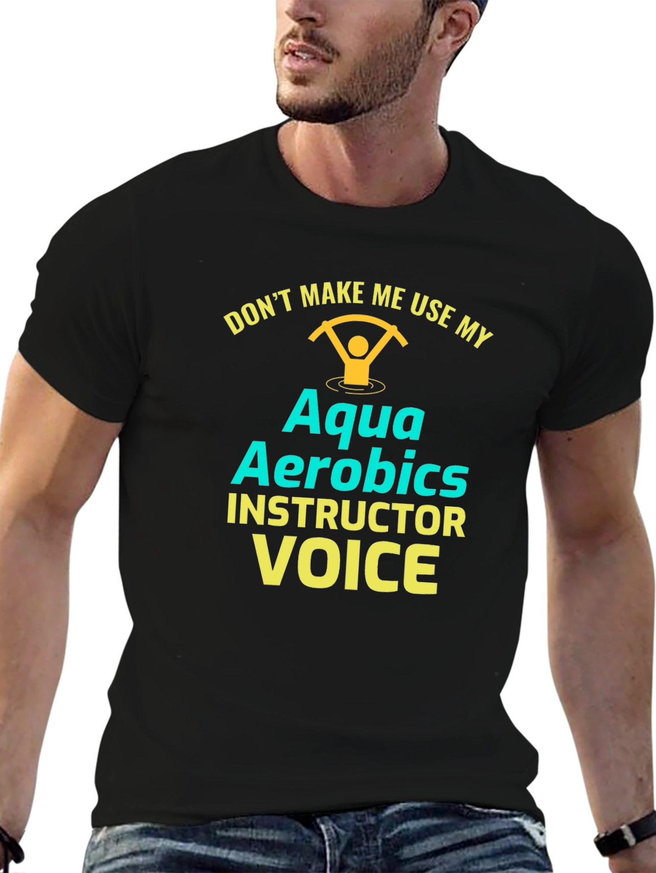 Aqua Aerobics Instructor Novelty Tee