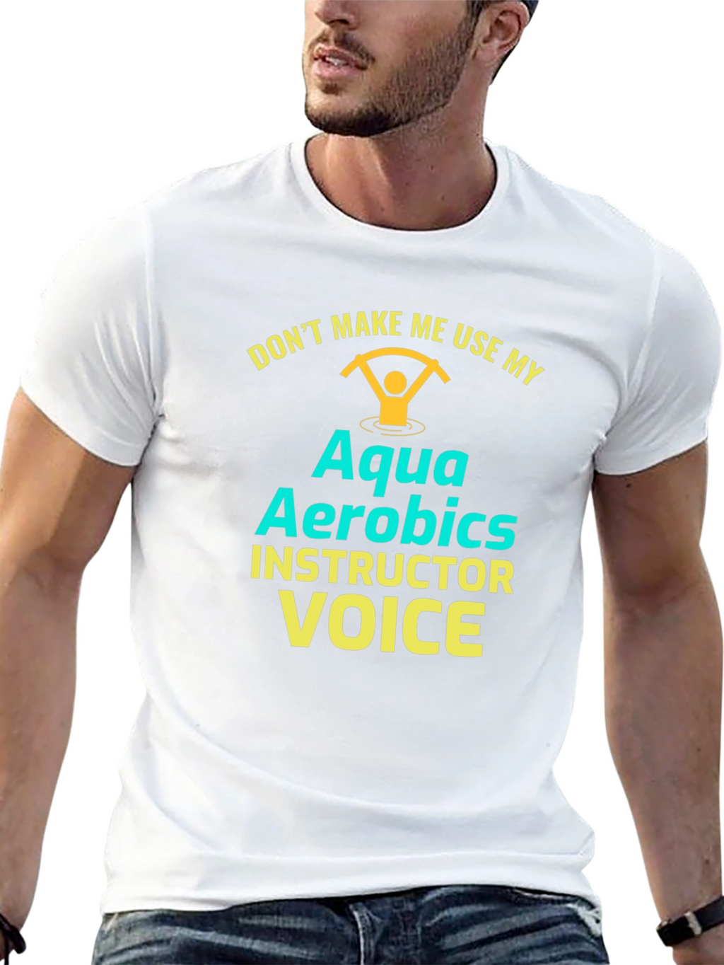 Aqua Aerobics Instructor Novelty Tee