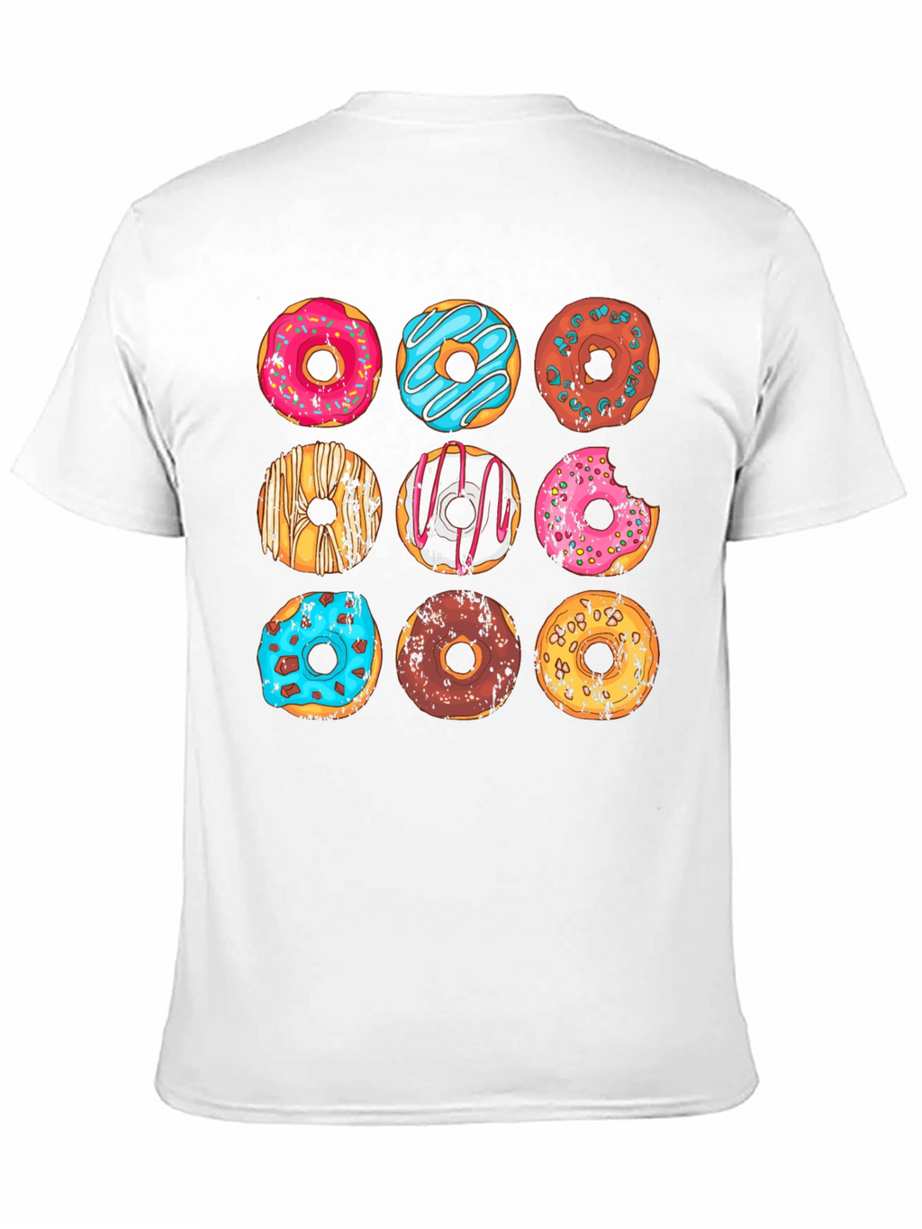 Donut Lovers T-Shirt: Delicious Doughnut Graphic Tee