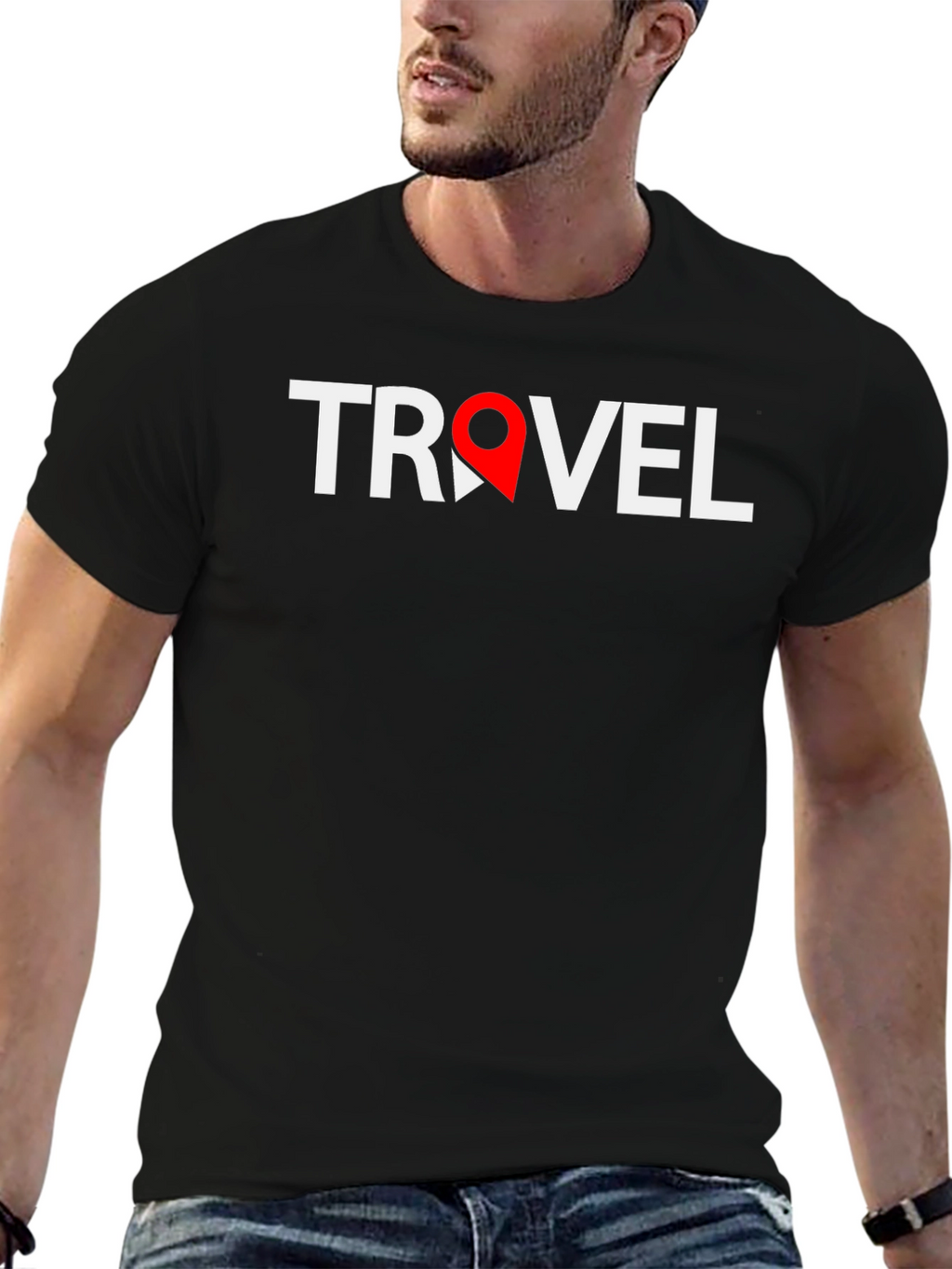 Travel T-Shirt - Map Pointer Adventure Tee